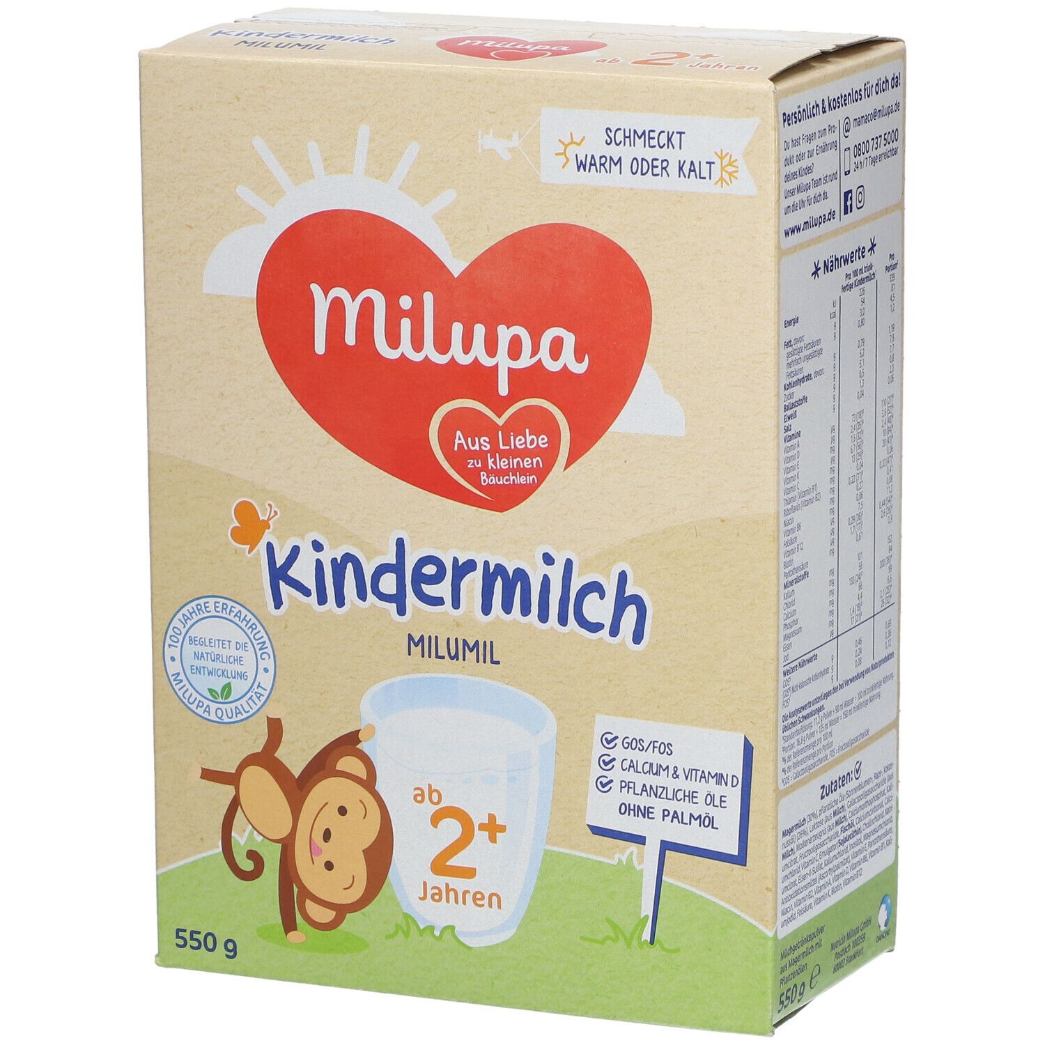 Milupa Kindermilch MILUMIL ab 2+ Jahren
