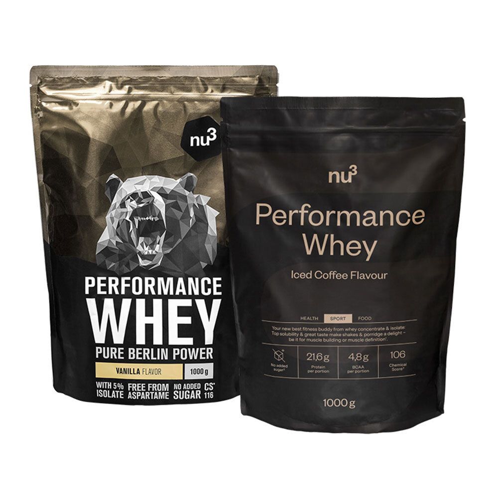 nu3 Performance Whey Iced Coffee + Chocolate