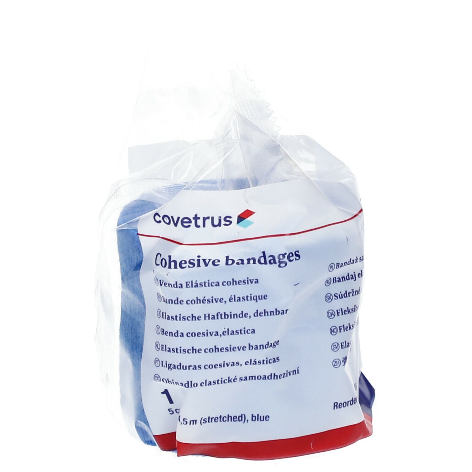 covetrus Cohesive bandages 5cm x 4,5m blue