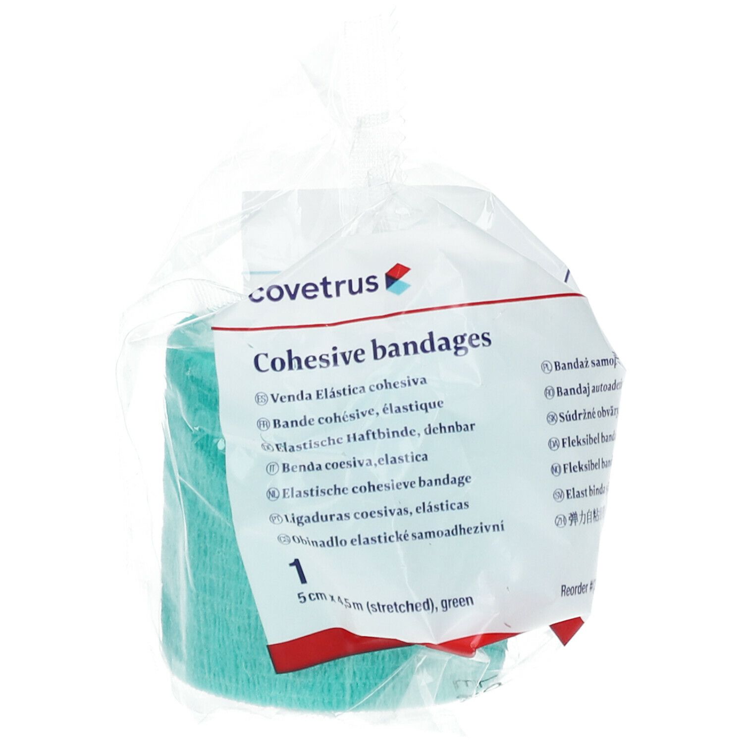 covetrus Cohesive bandages 5cm x 4,5m green