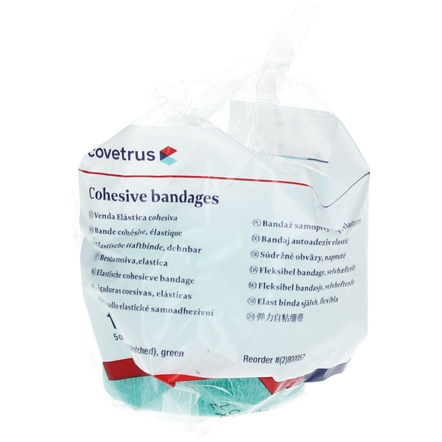 covetrus Cohesive bandages 5cm x 4,5m green