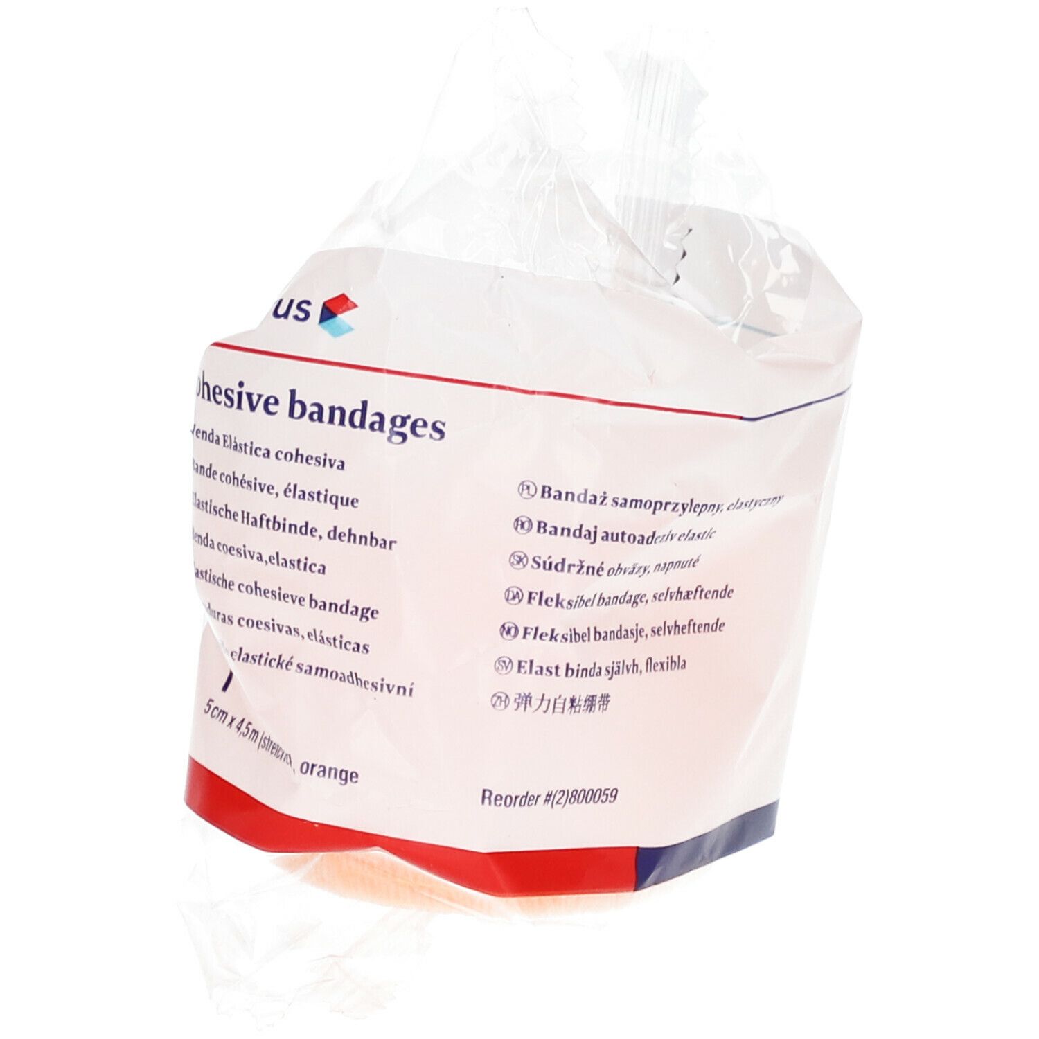 covetrus Cohesive bandages 5cm x 4,5m orange