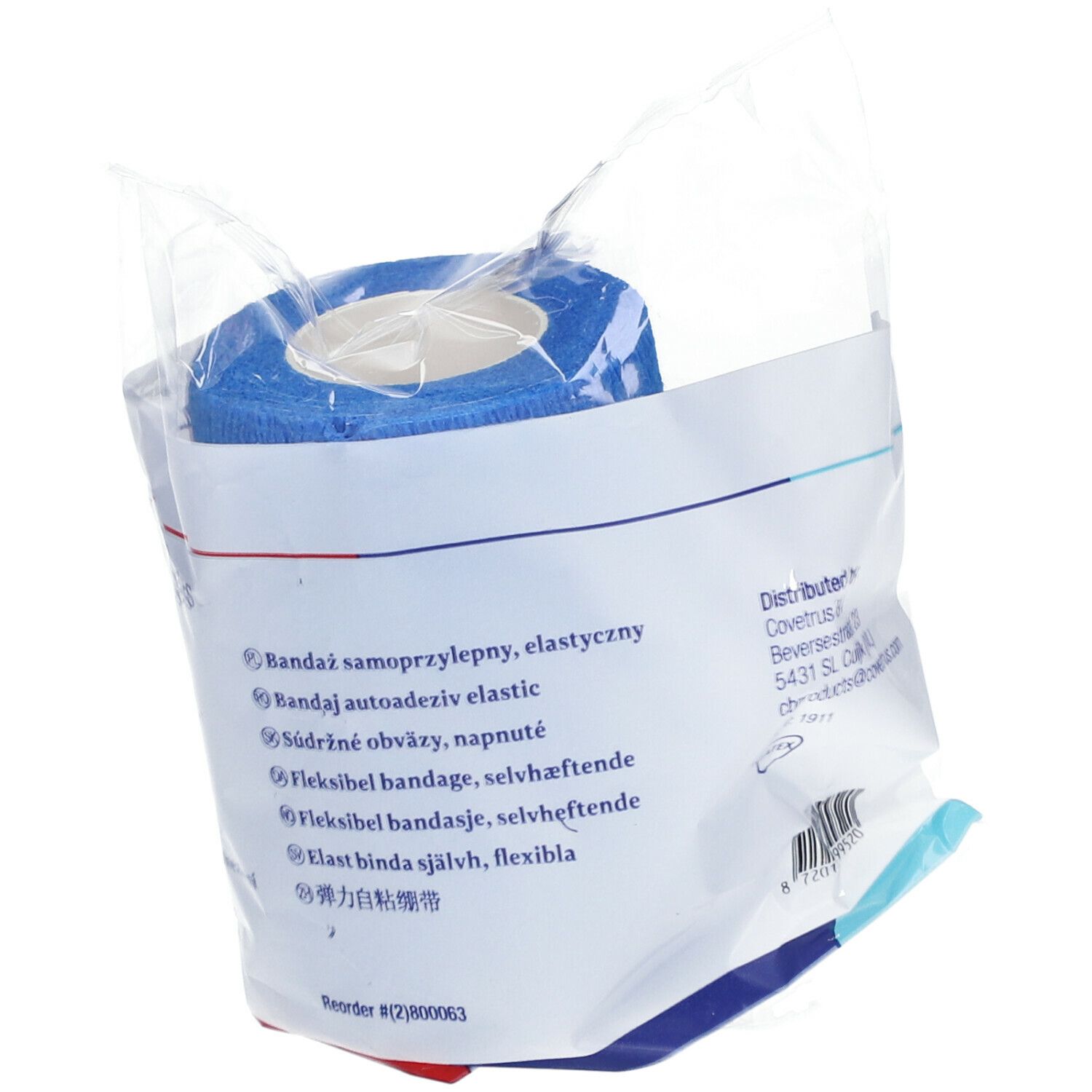 covetrus Cohesive bandages 7,5cm x 4,5m blue
