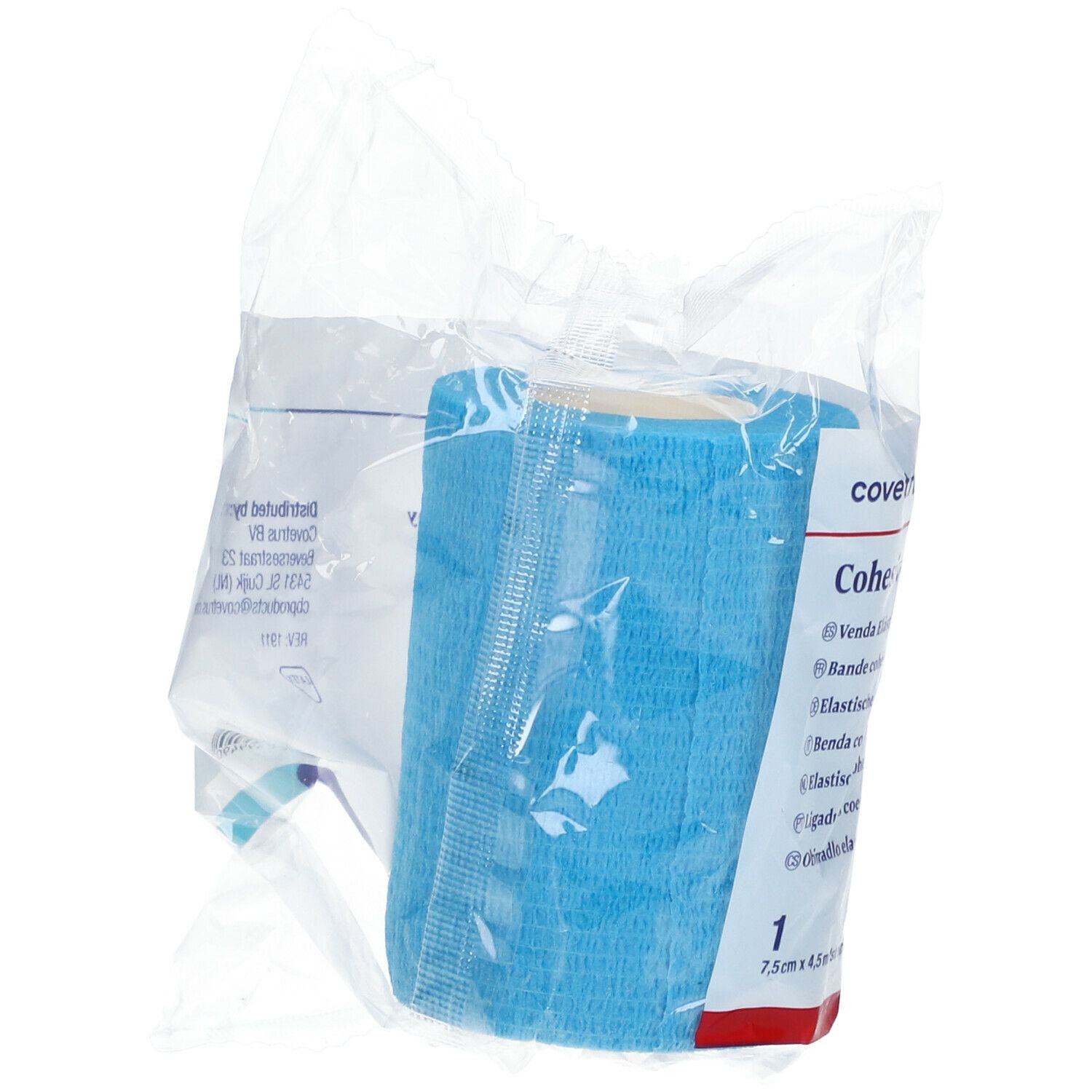 covetrus Cohesive bandages 7,5cm x 4,5m light blue