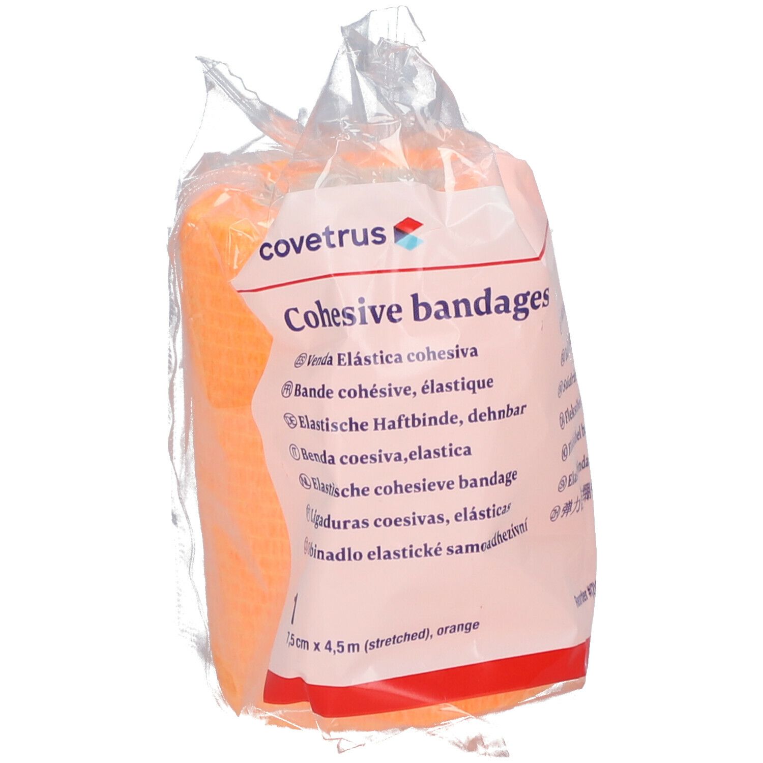 covetrus Cohesive bandages 7,5cm x 4,5m orange