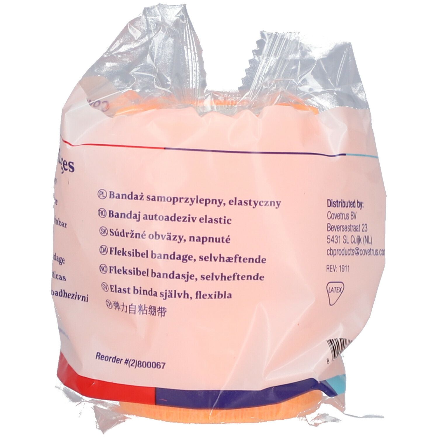 covetrus Cohesive bandages 7,5cm x 4,5m orange