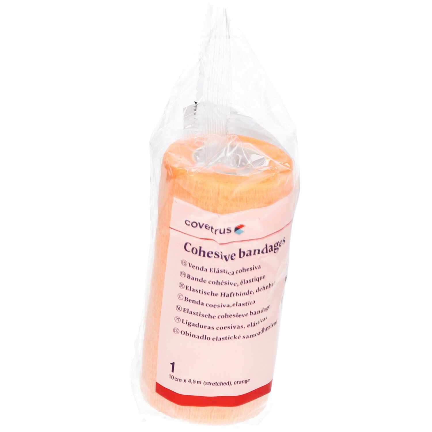 covetrus Cohesive bandages 10cm x 4,5m orange