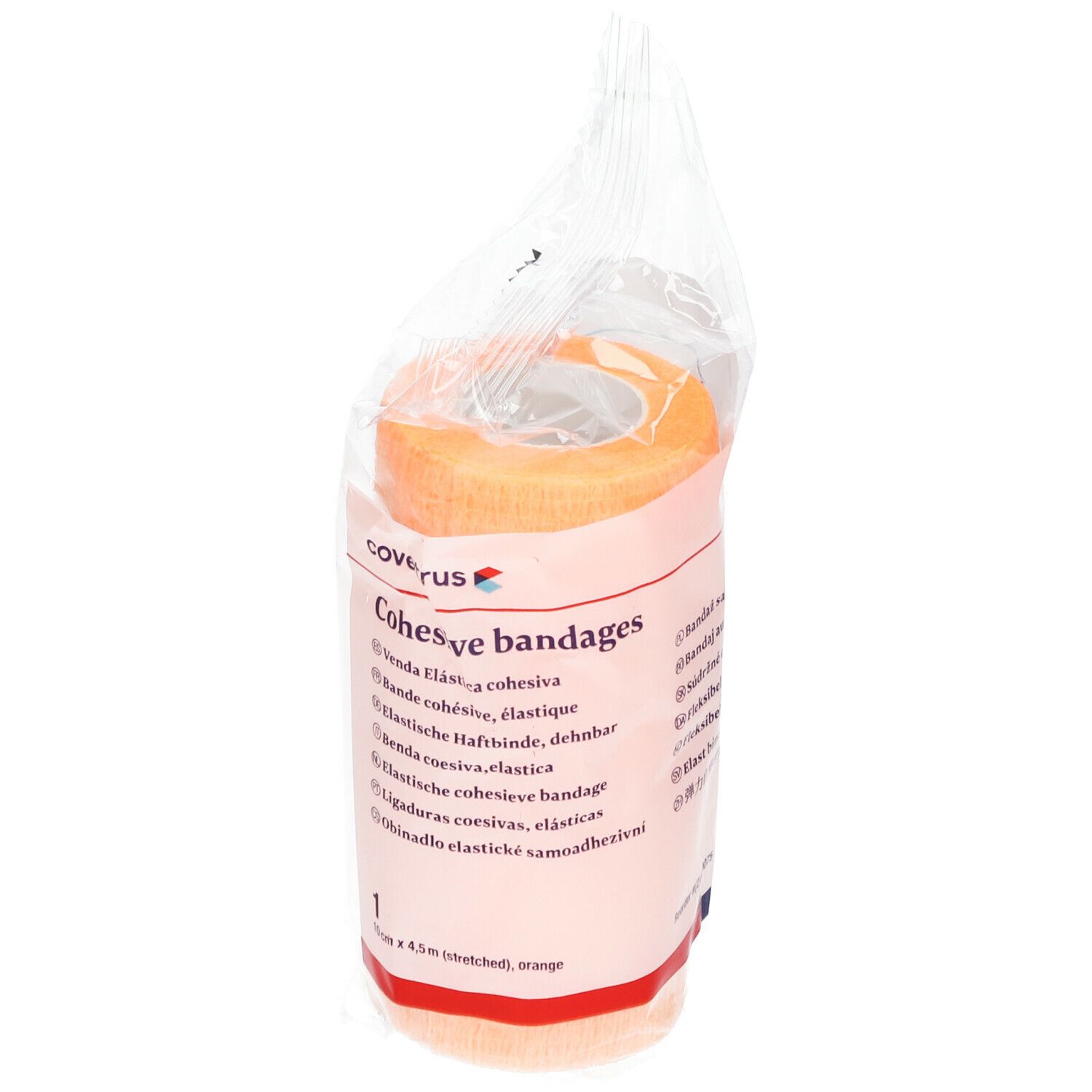covetrus Cohesive bandages 10cm x 4,5m orange