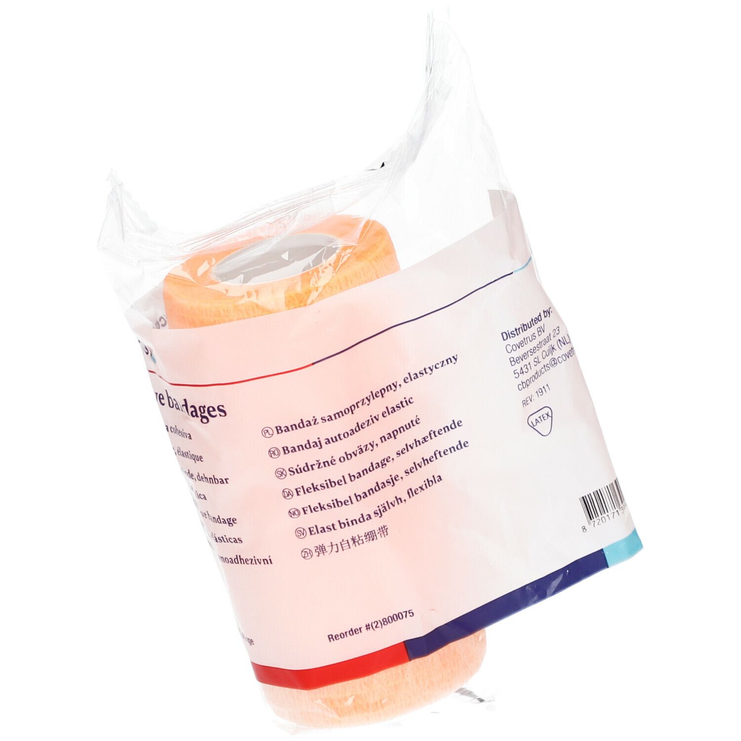 covetrus Cohesive bandages 10cm x 4,5m orange