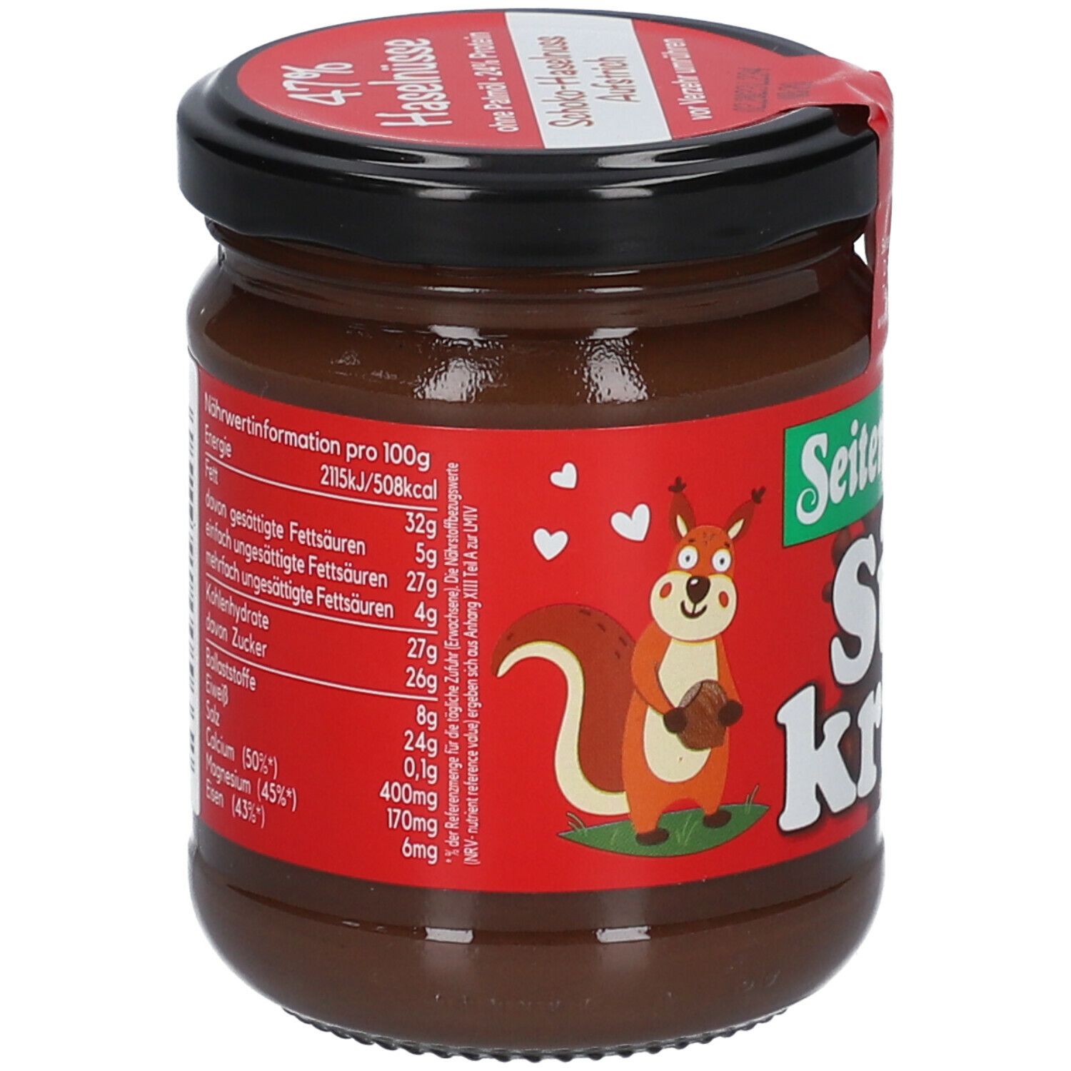 Seitenbacher® Süßkram Schoko-Haselnuss Aufstrich
