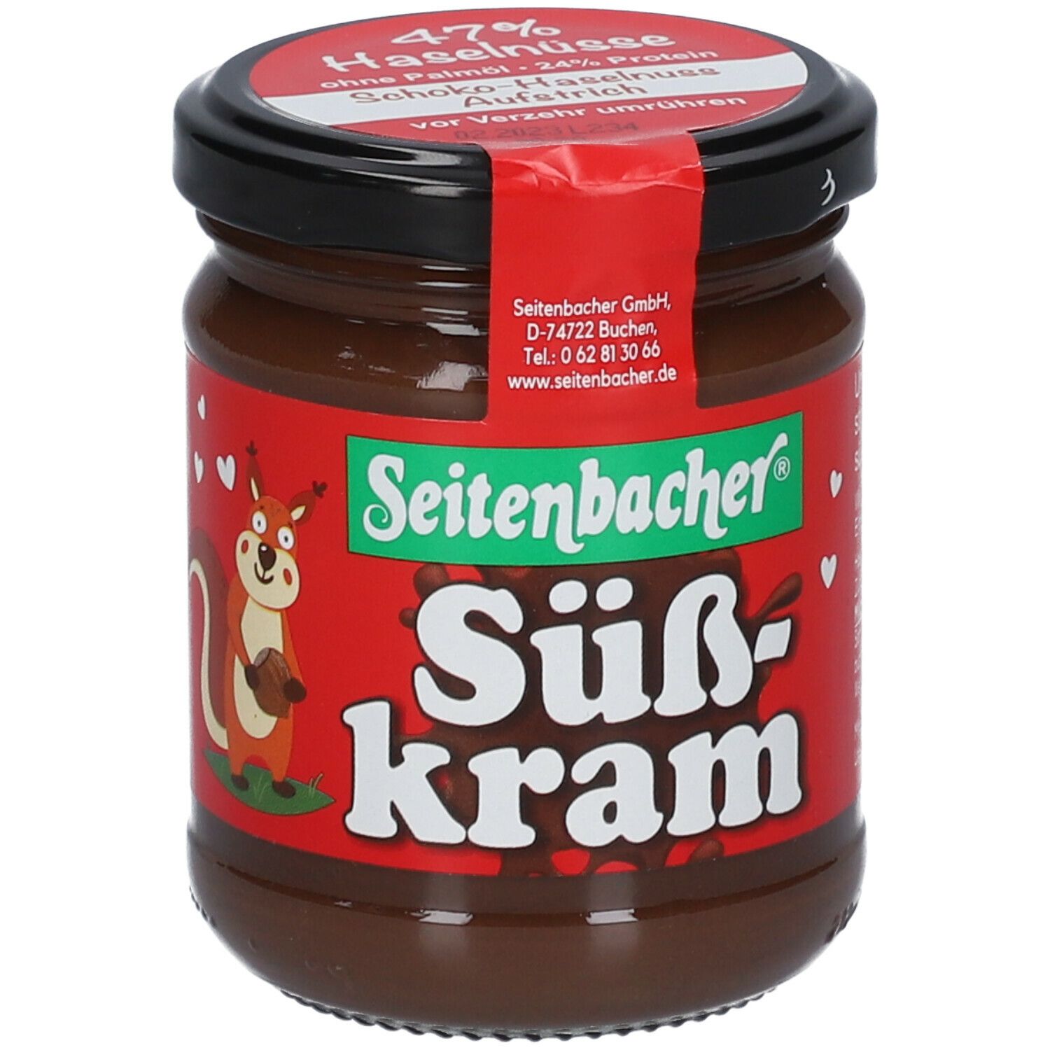 Seitenbacher® Süßkram Schoko-Haselnuss Aufstrich