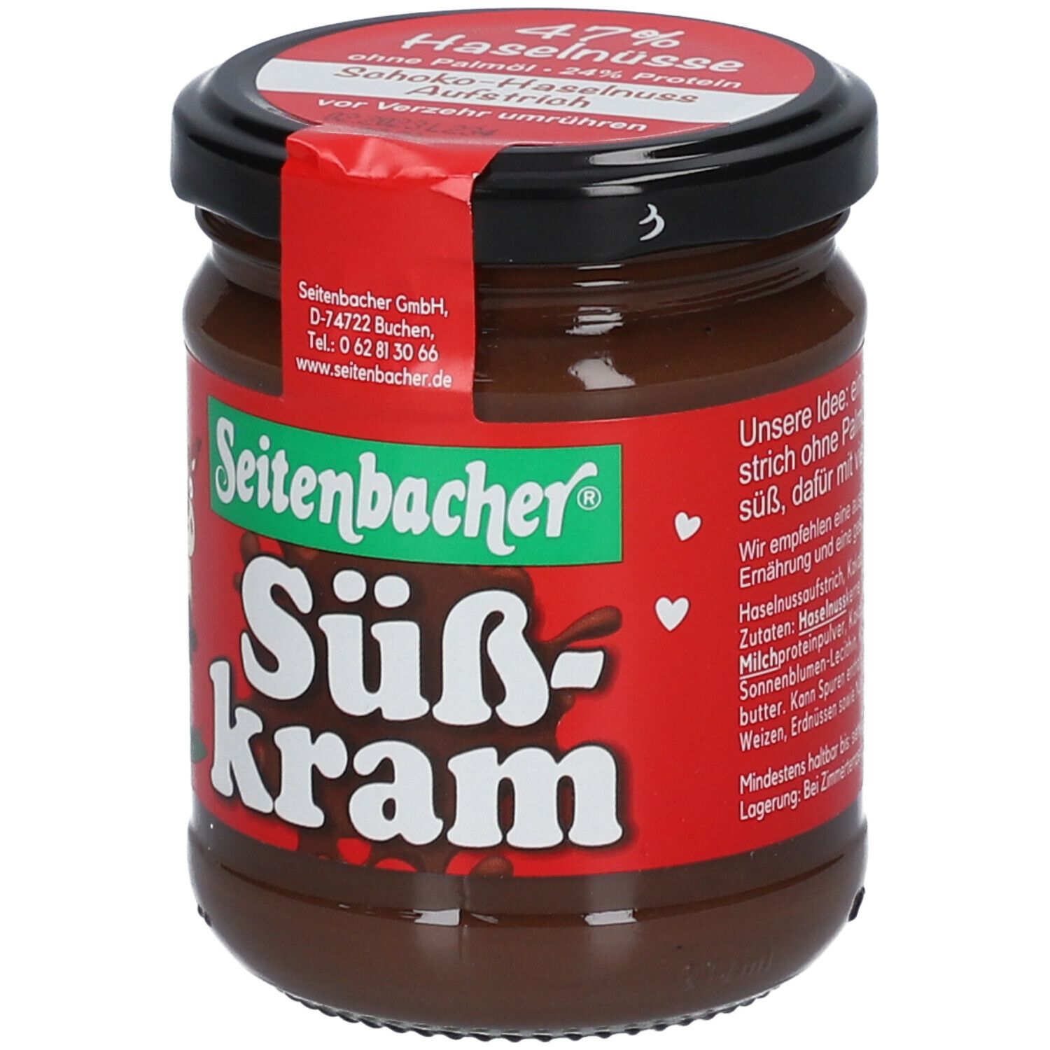 Seitenbacher® Süßkram Schoko-Haselnuss Aufstrich