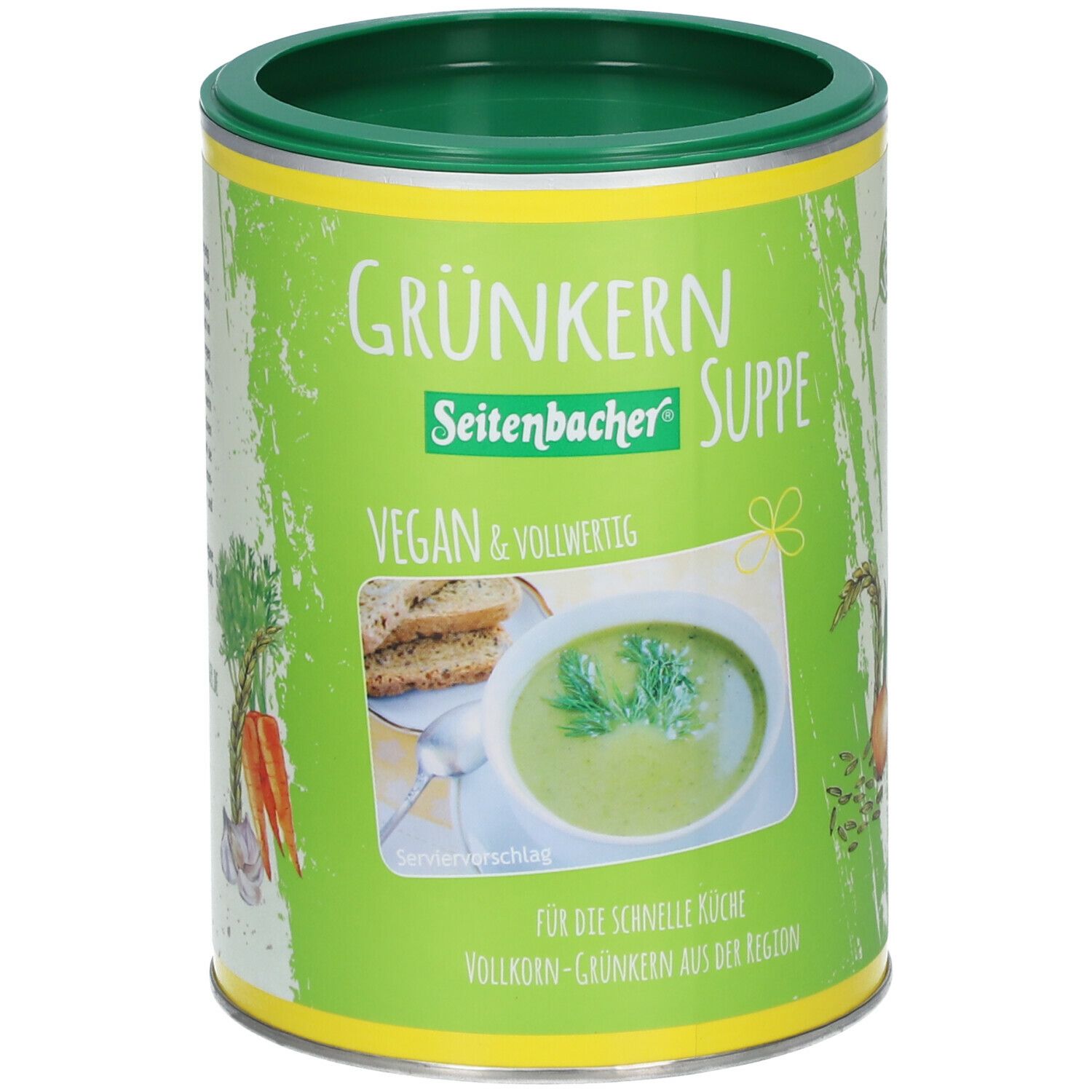 Seitenbacher® Grünkern Suppe 500 g - Shop Apotheke