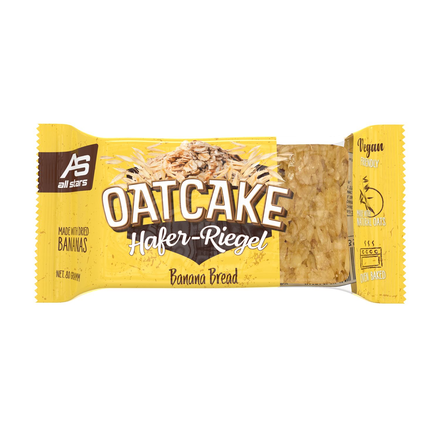 All Stars® OATCAKE Hafer-Riegel Banana Bread
