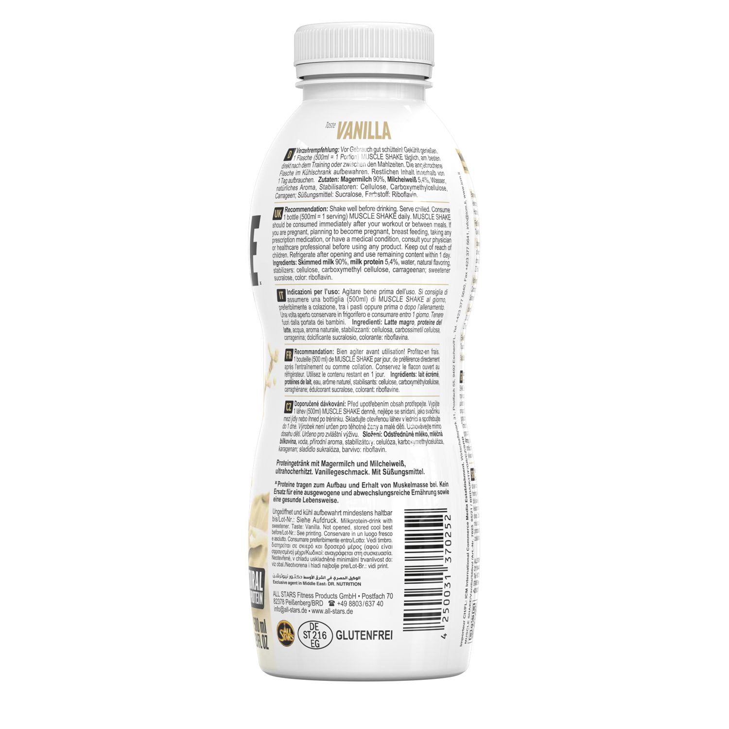 All Stars® MUSCLE SHAKE VANILLE