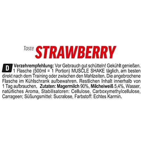 All Stars® MUSCLE SHAKE ERDBEERE