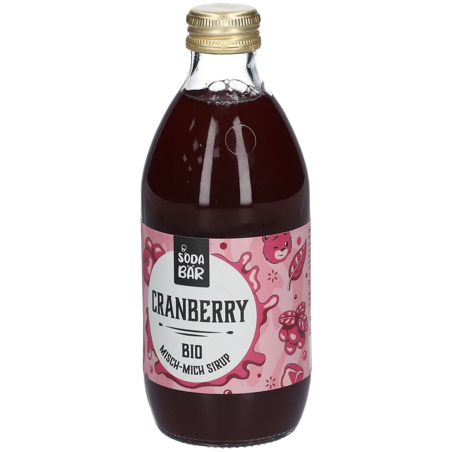 SODABÄR Cranberry Bio Misch-Mich Sirup