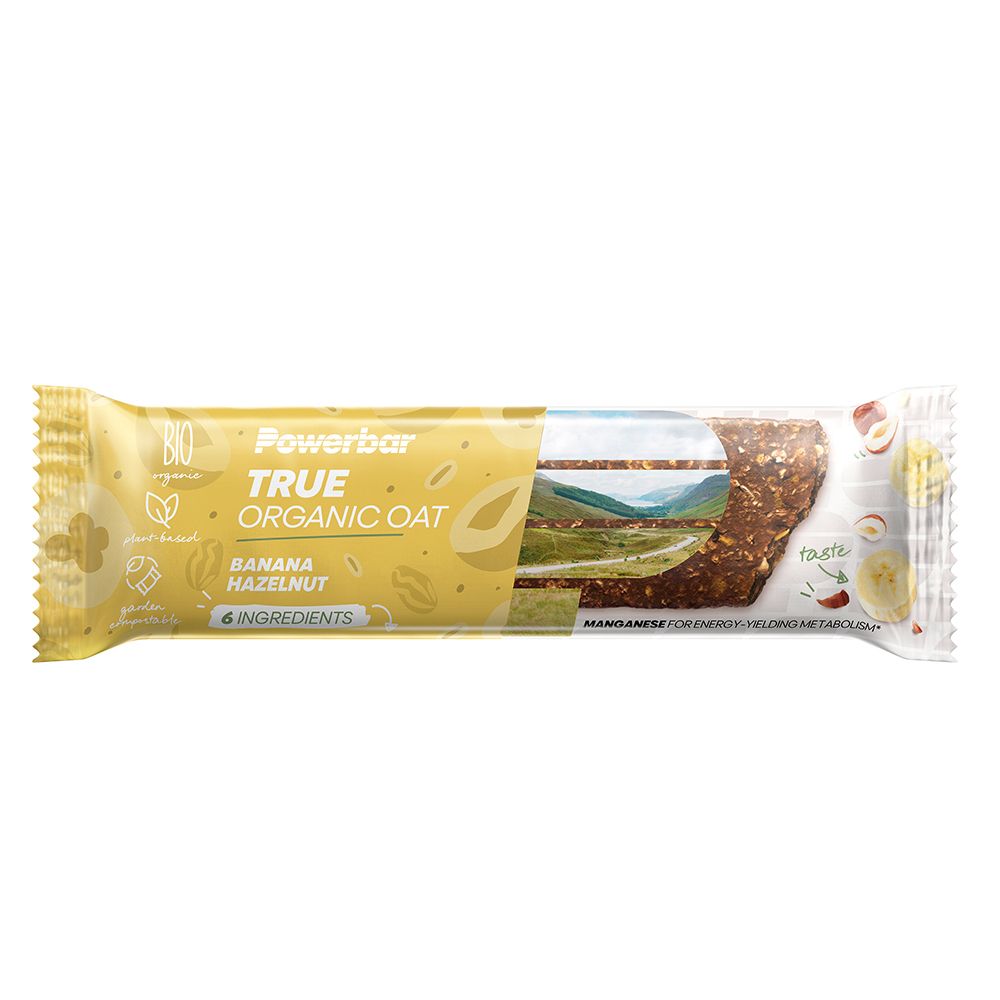 Powerbar TRUE ORGANIC OAT BANANA HAZELNUT