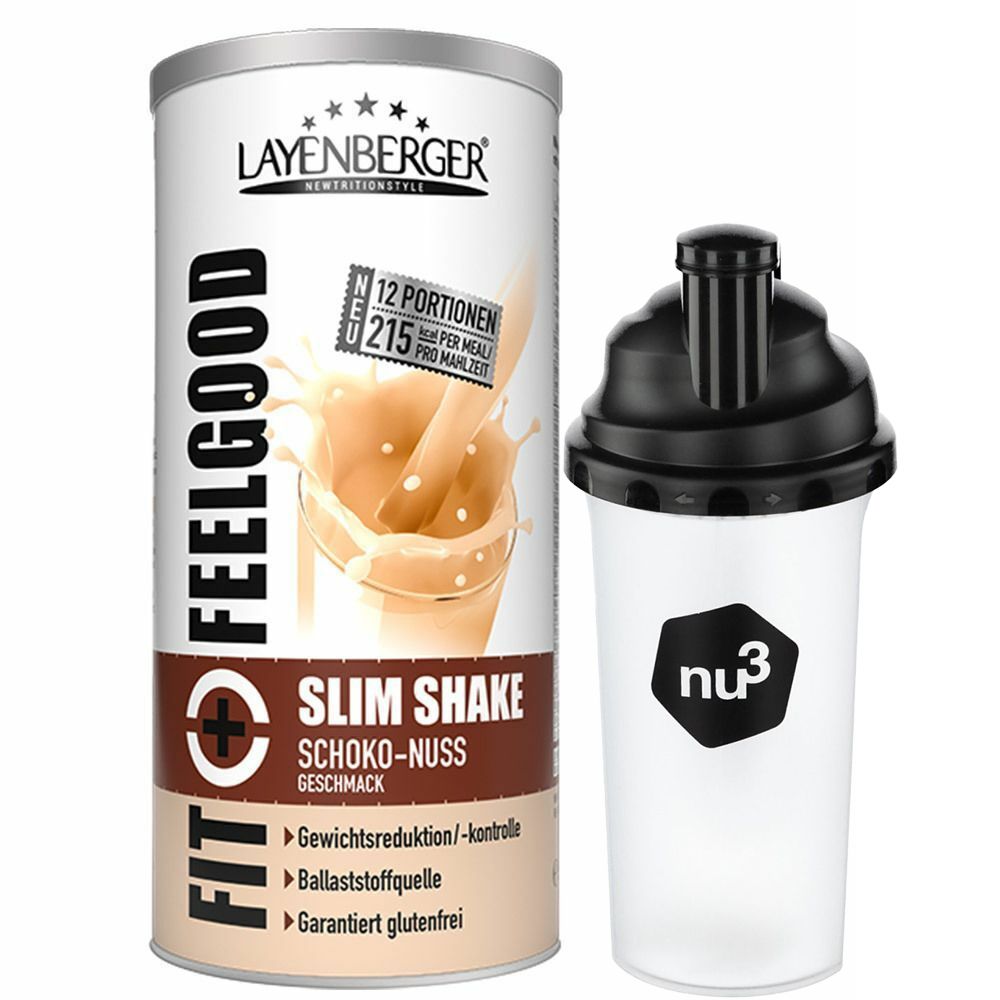 Layenberger Fit+Feelgood Shaker 400ml - Mit Sieb, Made In Germany