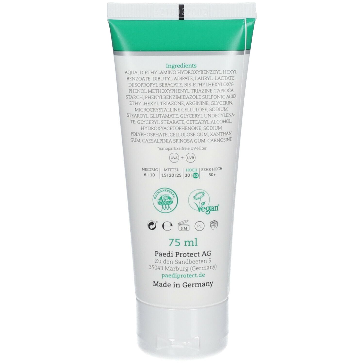 PAEDIPROTECT Gebirgssonnencreme