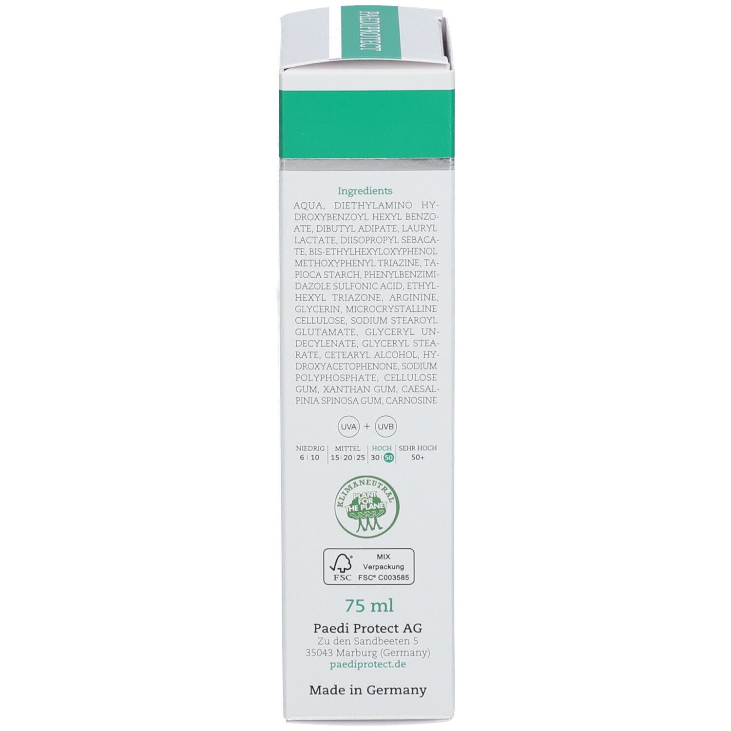 PAEDIPROTECT Gebirgssonnencreme