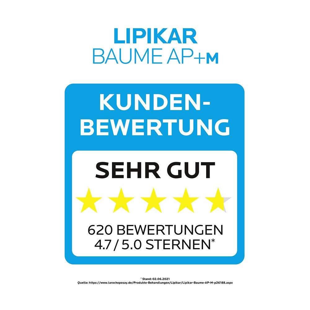 La Roche Posay Lipikar Baume AP + M Körperbalsam Ecoflasche