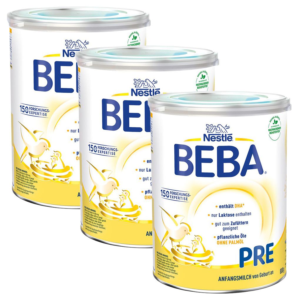 Nestlé BEBA® Pre Anfangsmilch von Geburt an
