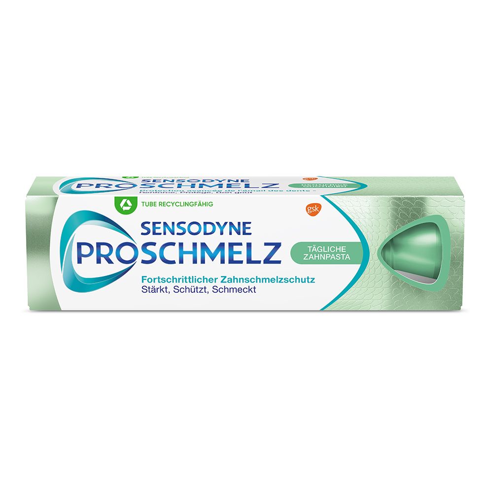 Sensodyne ProSchmelz Tägliche Zahnpasta, Fortschrittlicher Zahnschmelzschutz