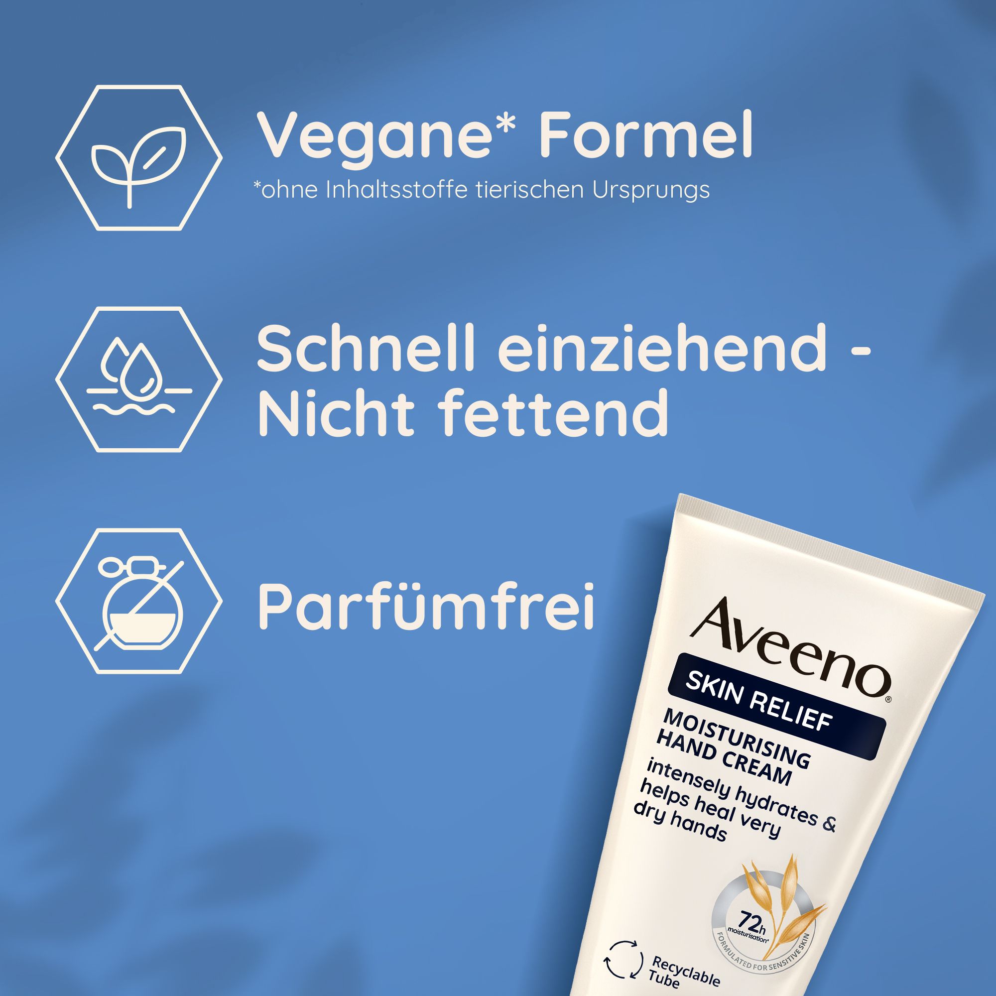 Aveeno® Skin Relief Handcreme mit 3-fachem Haferkomplex & Sheabutter