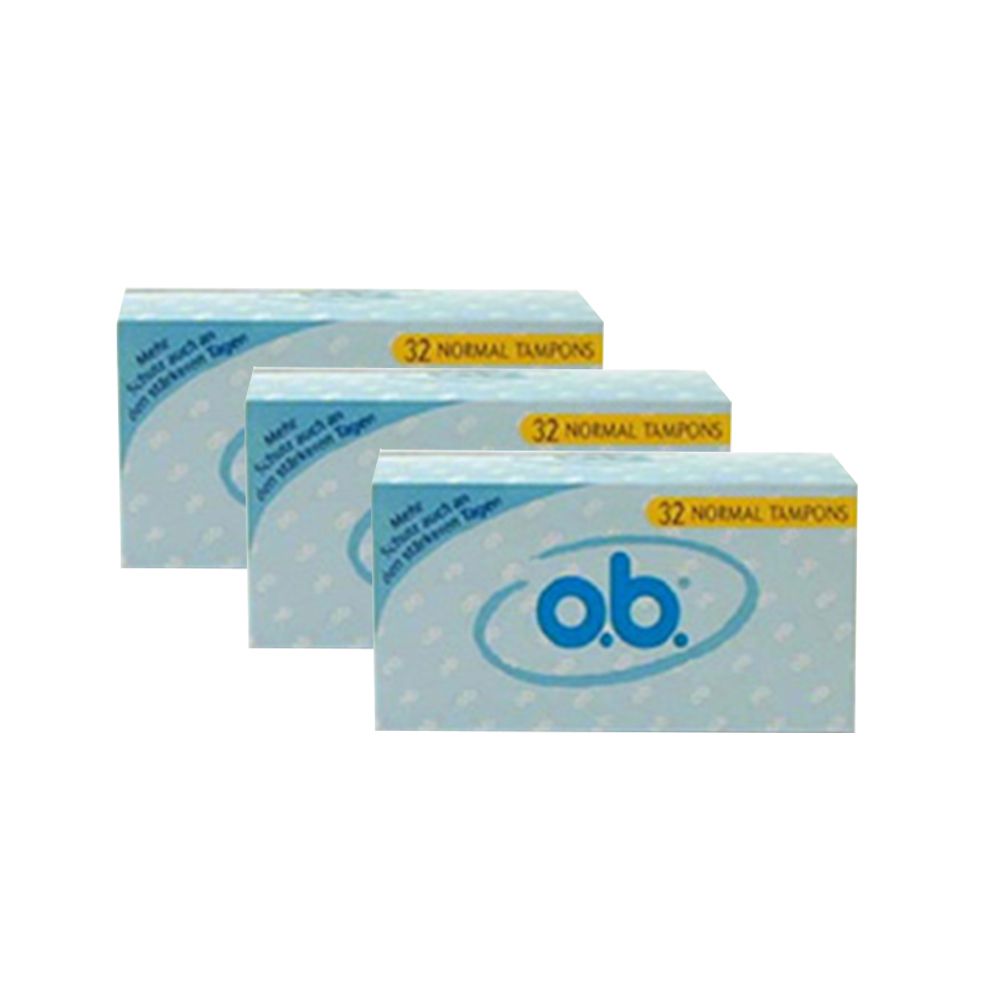 O.b.® Tampons Normal 3x32 St - Shop Apotheke