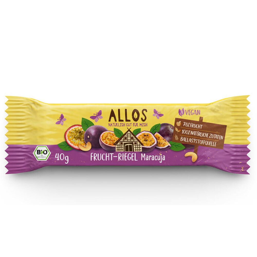 Allos Frucht-Riegel Maracuja