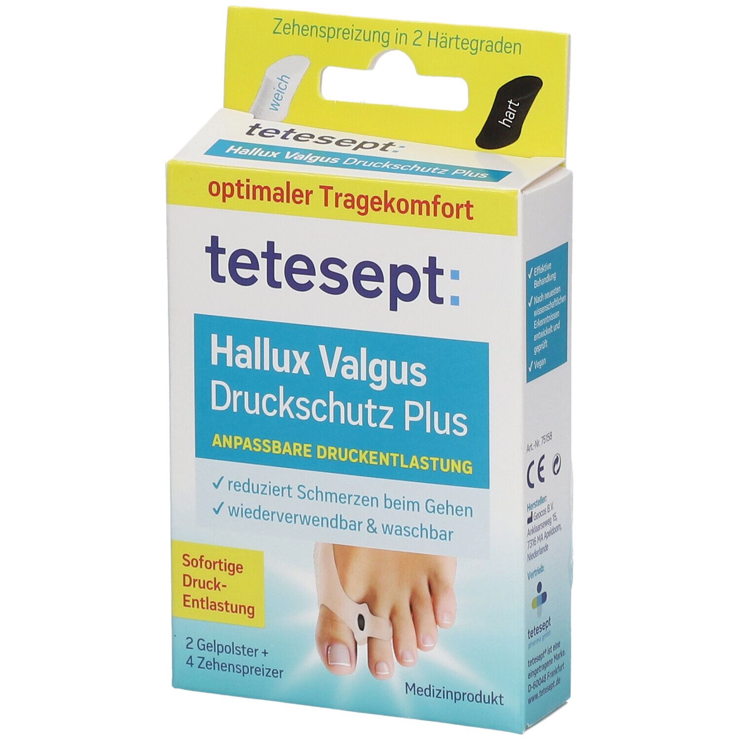 VAEIORP Zehen-Pads 10 Stück - Gel Polster Für Kleinen Zeh & Ballen - Blasenschutz & Druckschutz