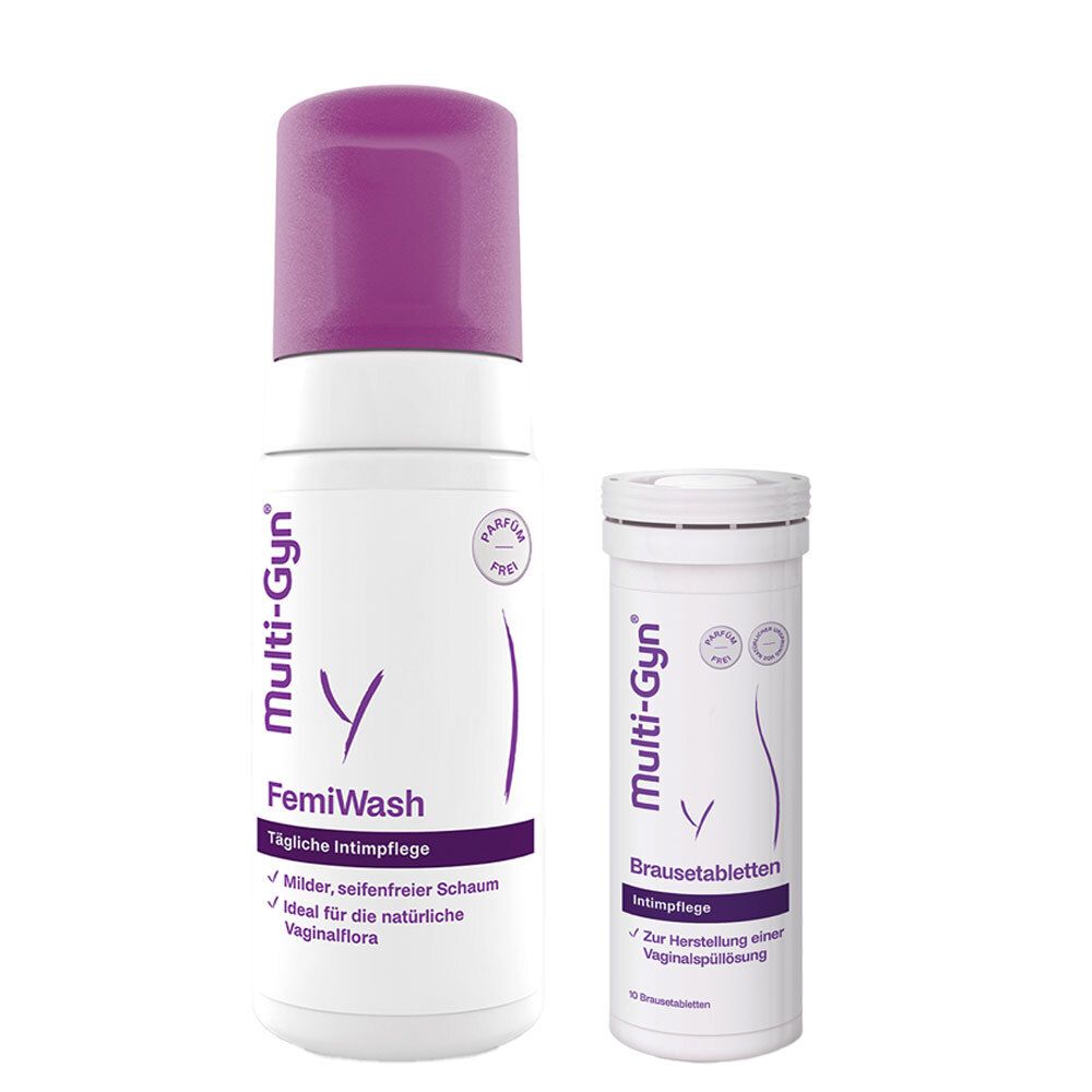 Multi-Gyn FemiWash + Multi-Gyn® Brausetabletten