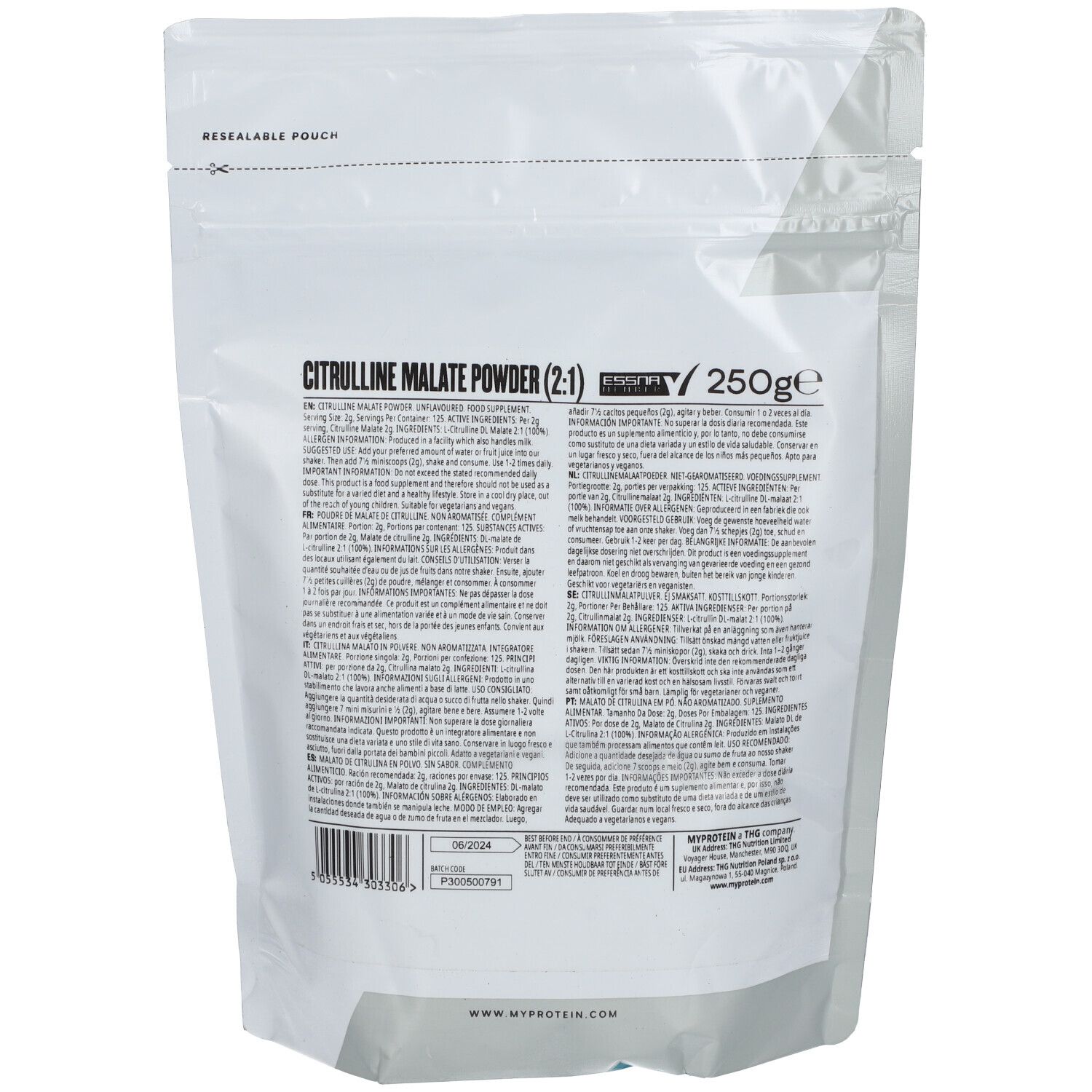 MyProtein Citrulline Malate(2:1)