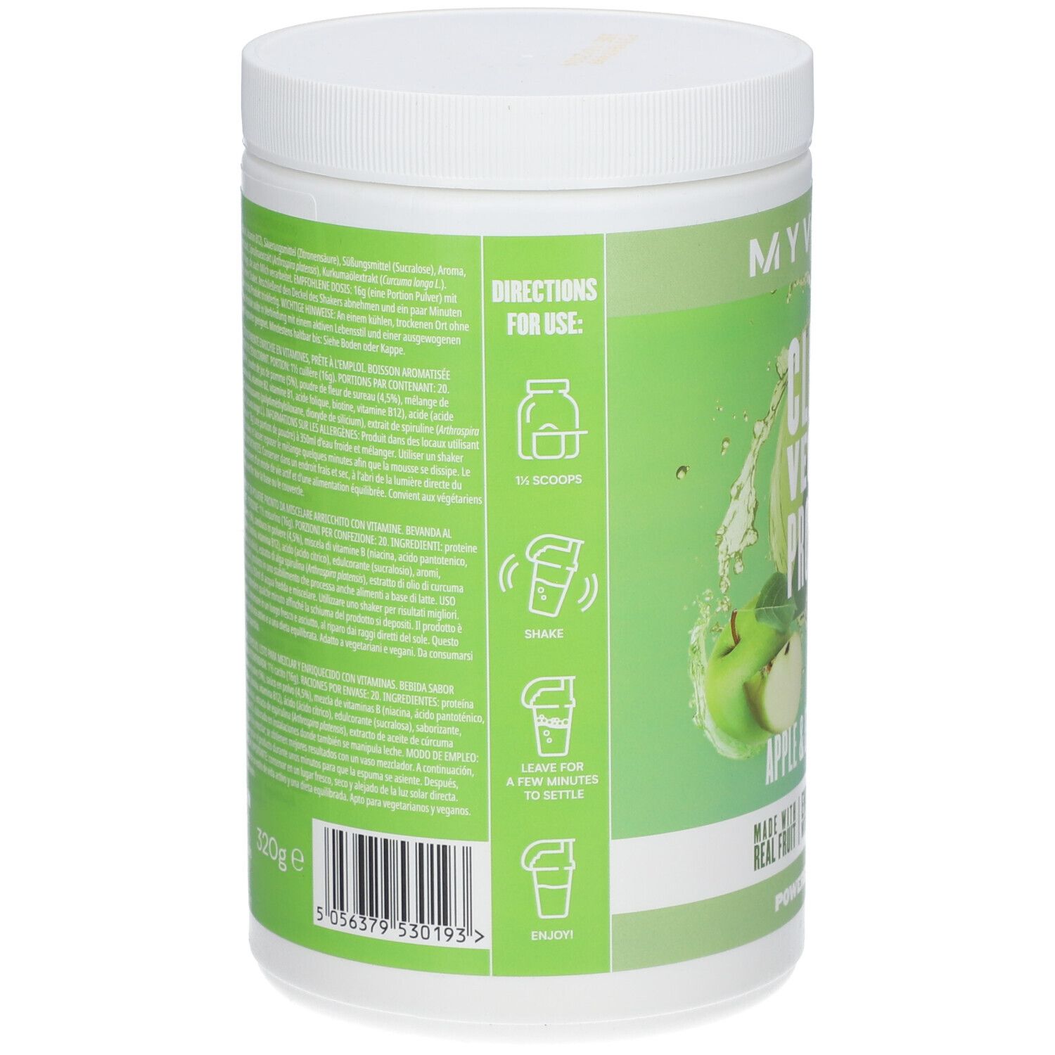 MyProtein Clear Vegan Protein Apple & Elderflower