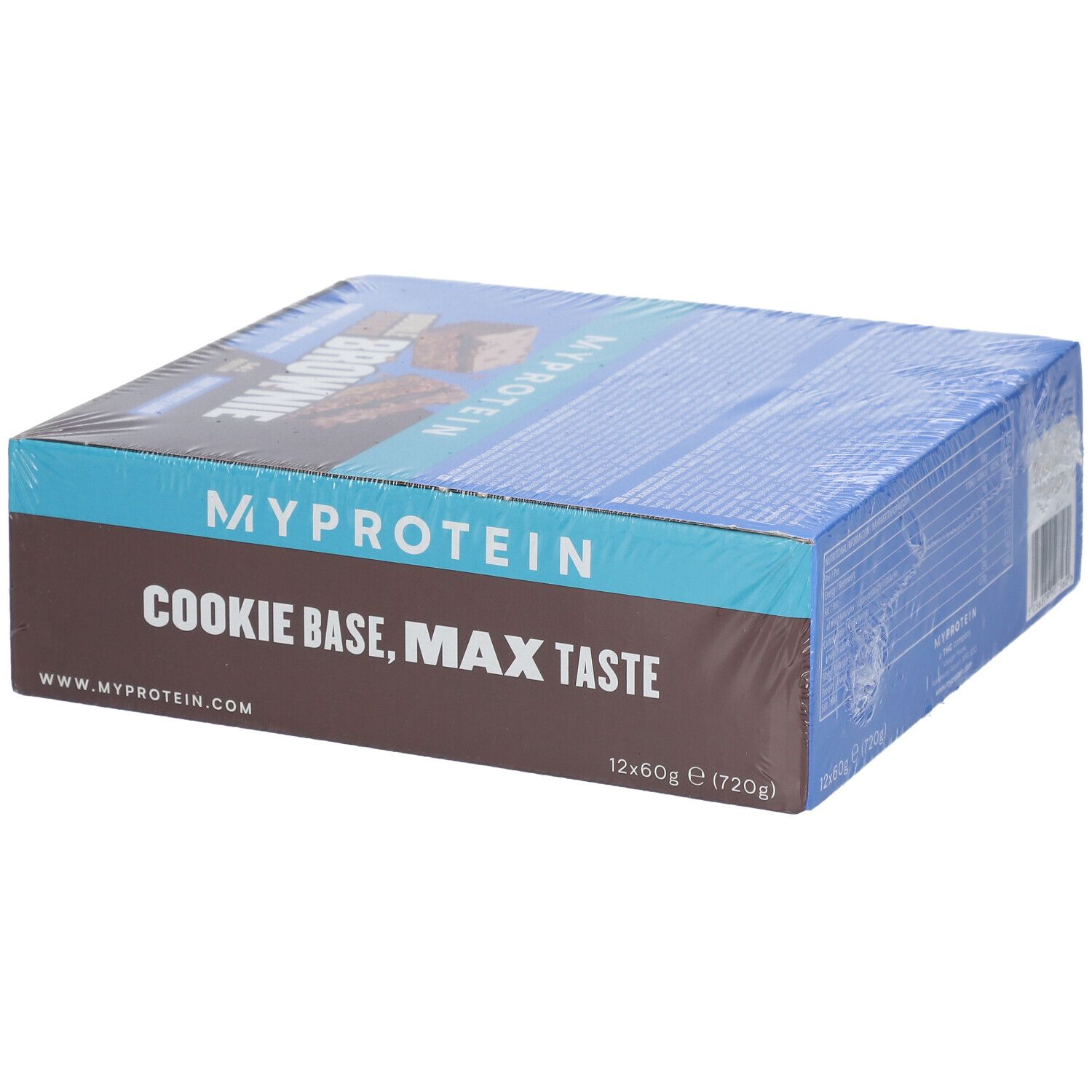 MyProtein Double Dough Brownie 12x60 g Shop Apotheke