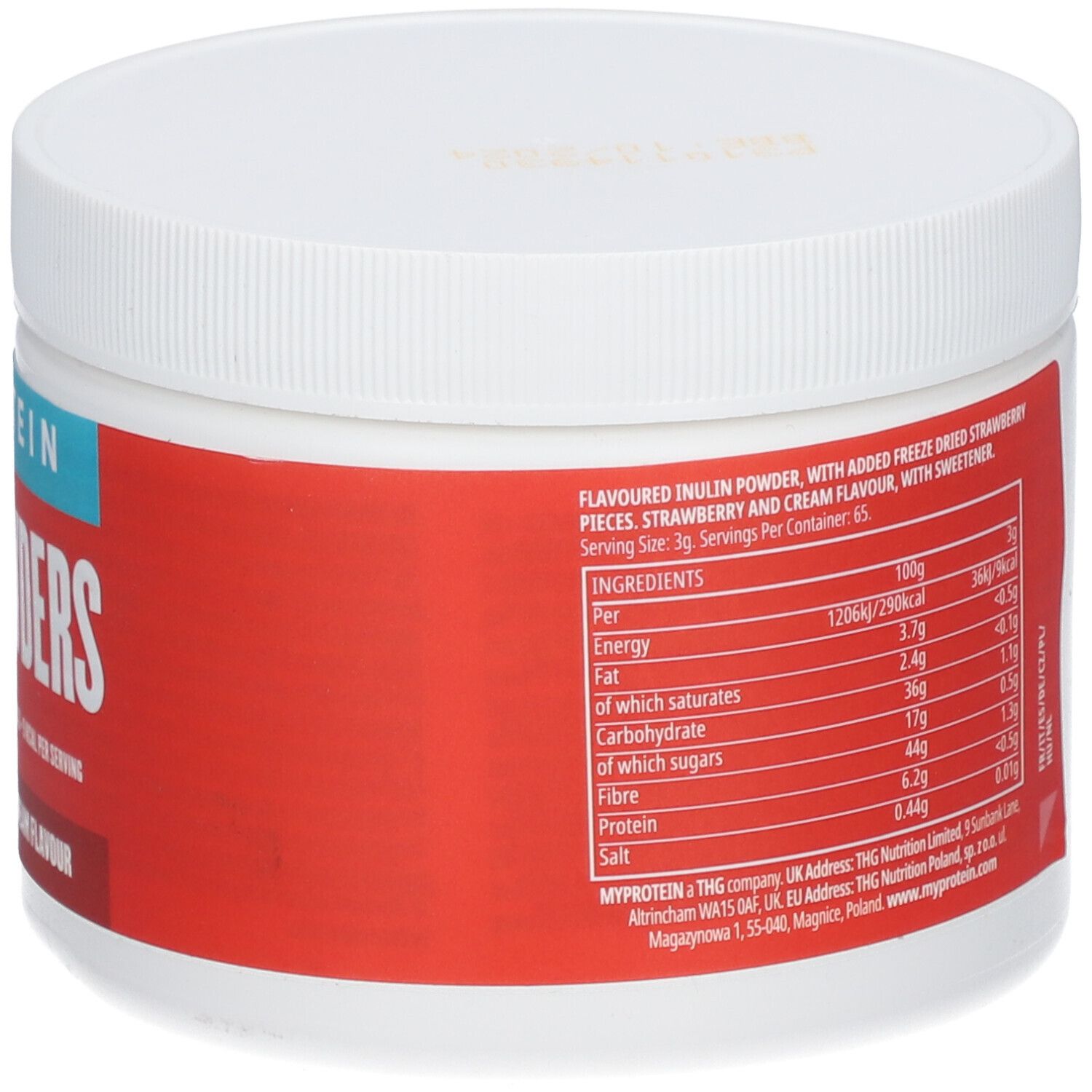 MyProtein FlavPowders Strawberry & Cream