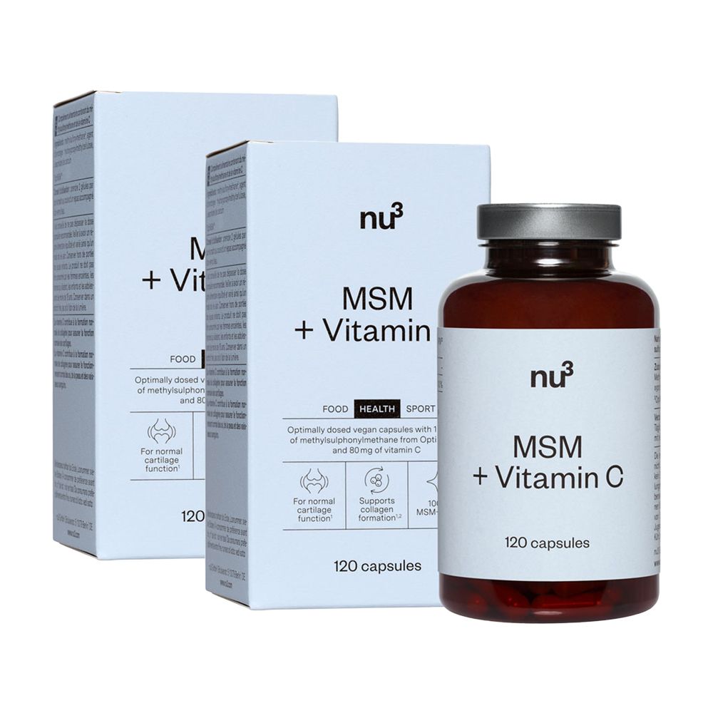 nu3 MSM + Vitamin C 2x120 St Shop Apotheke