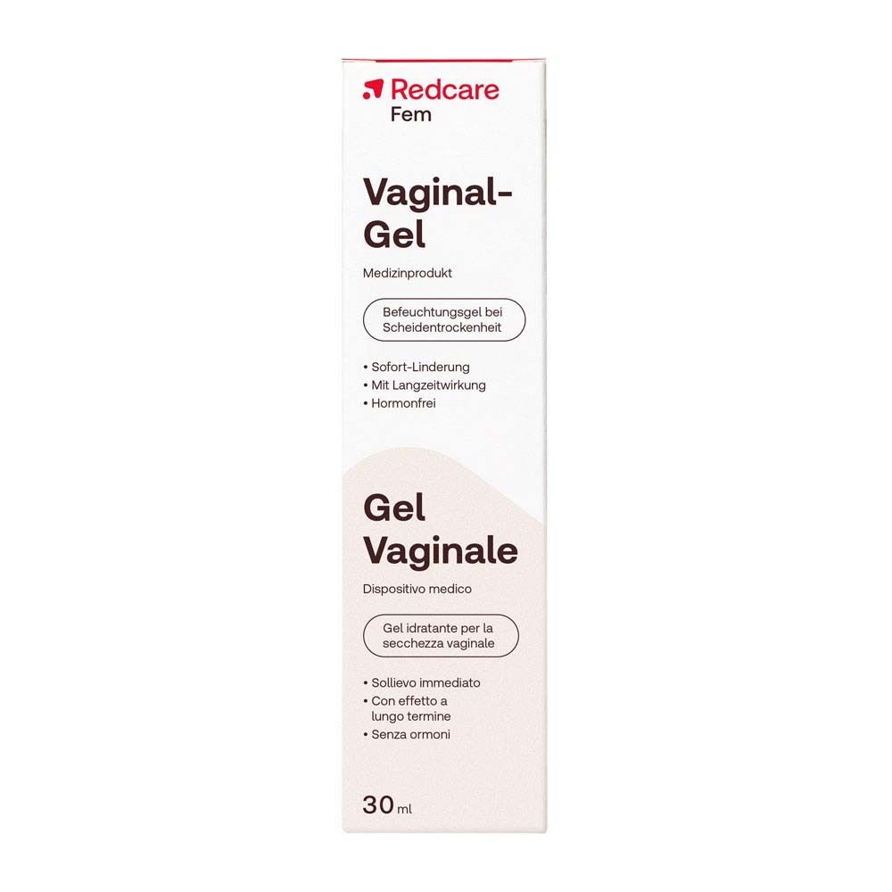 Eine Packung Redcare Fem Vaginal-Gel, medizinisch, 30ml.