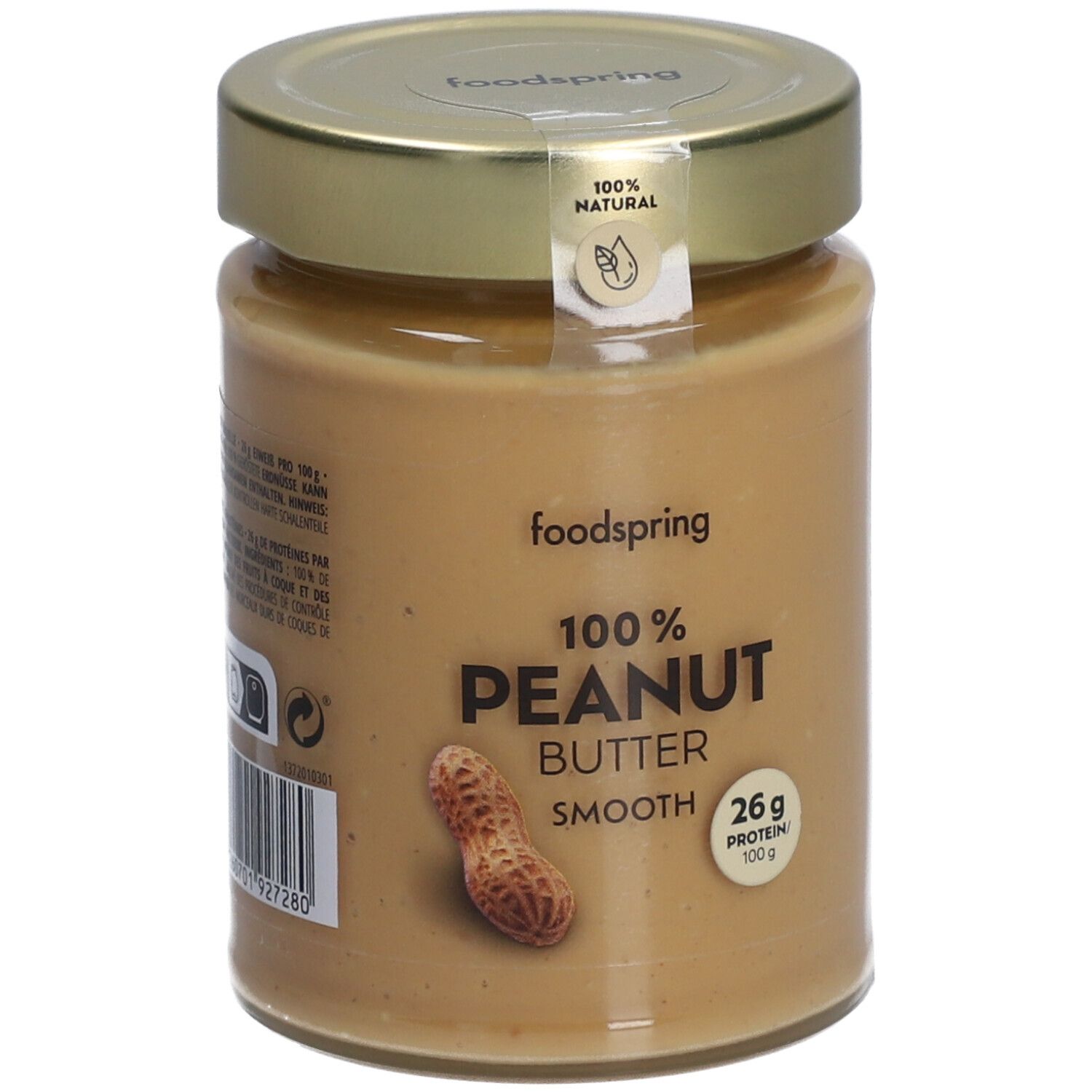 foodspring® CRUNCHY PEANUT BUTTER SMOOTH