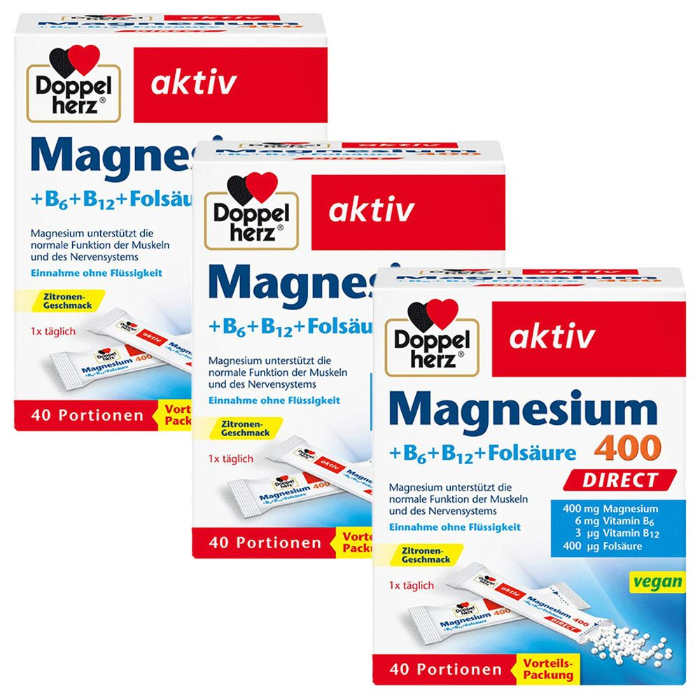 Doppelherz Magnesium 400 DIRECT