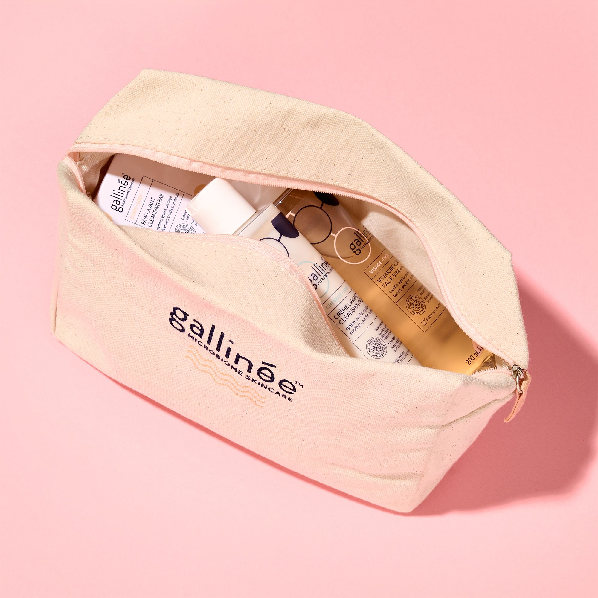 Gallinée Essentials Set - Das Bestseller Trio bestehend aus Cleansing Bar, Cleansing Cream und dem Face Vinegar