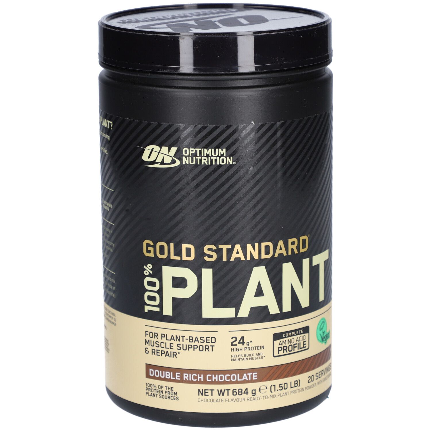 Gelb Standard 100% Plant Protein 684g Optimum Nutrition