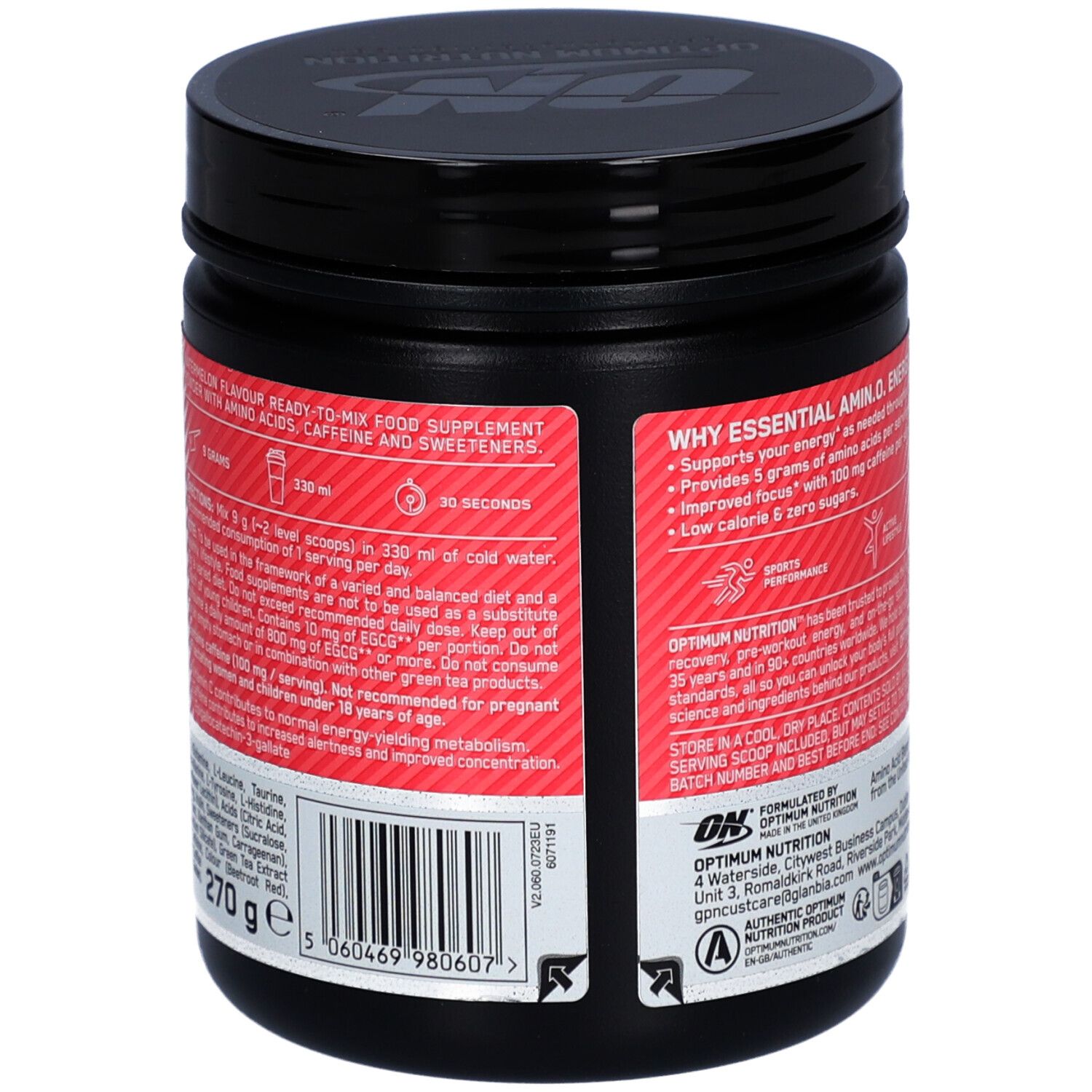 Optimum Nutrition Essential AMIN.O. Watermelon