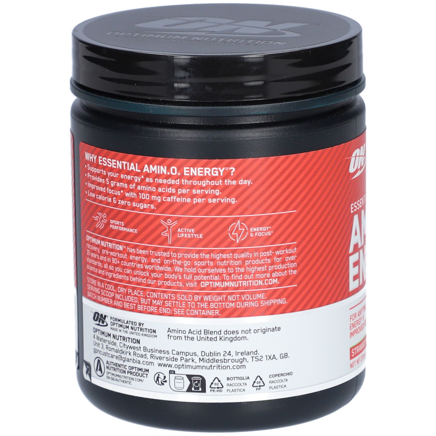 Optimum Nutrition Essential AMIN.O. Strawberry Lime