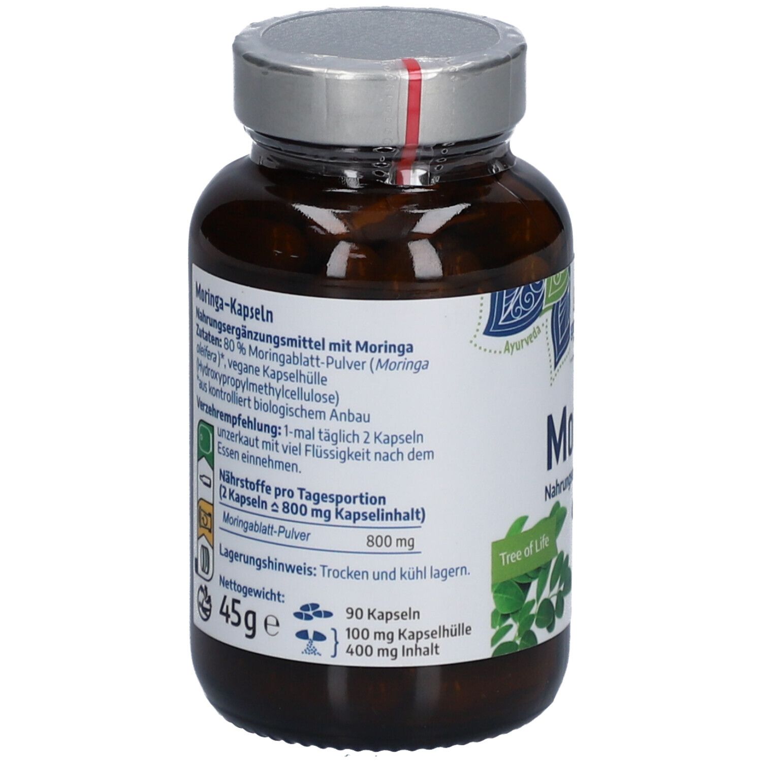 Govinda Moringa Kapseln – Bio & Fair Trade