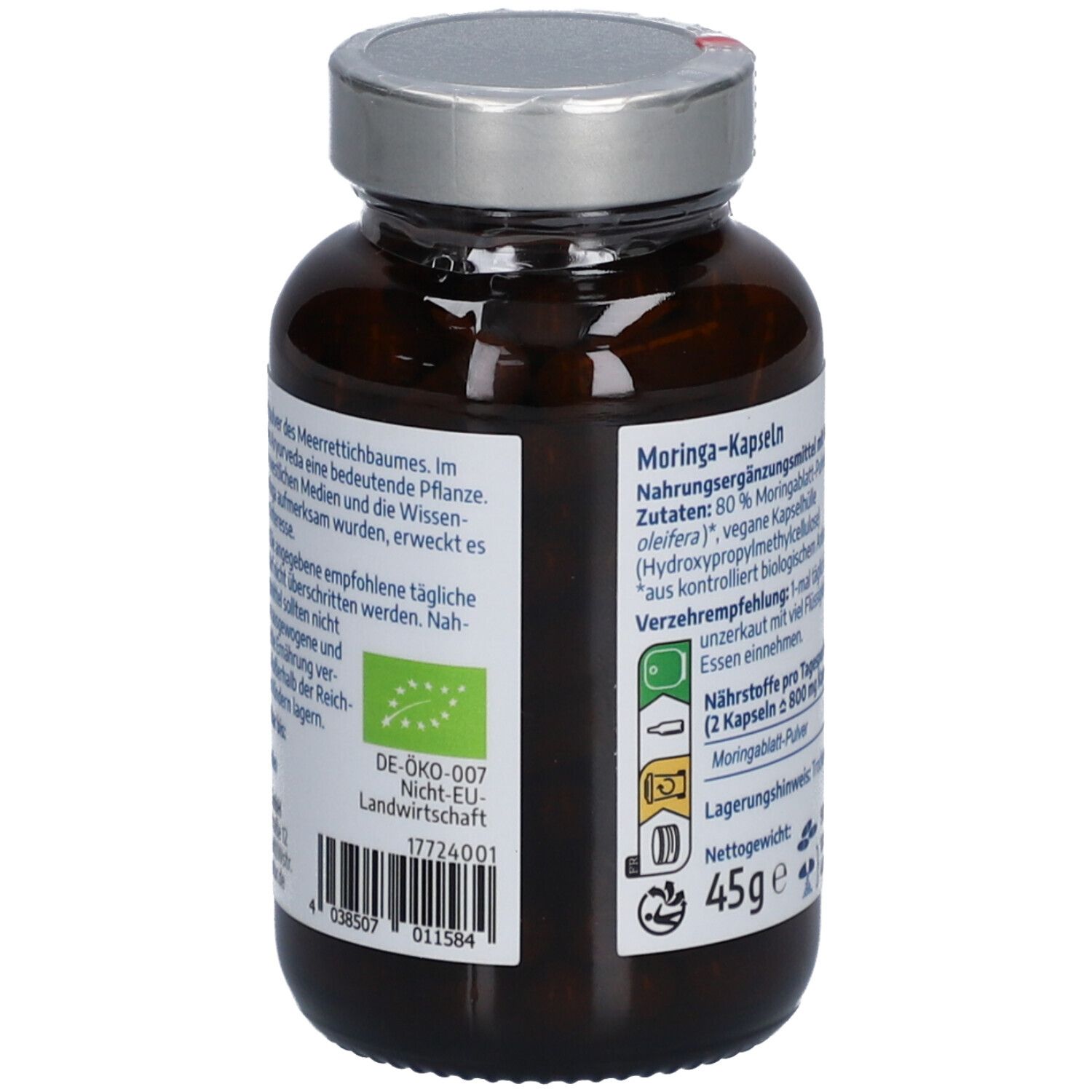 Govinda Moringa Kapseln – Bio & Fair Trade