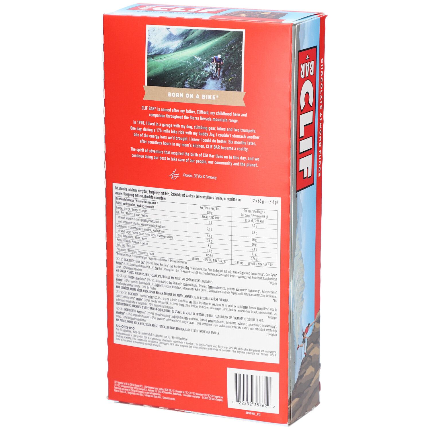 Clif Bar Chocolate Almond Fudge
