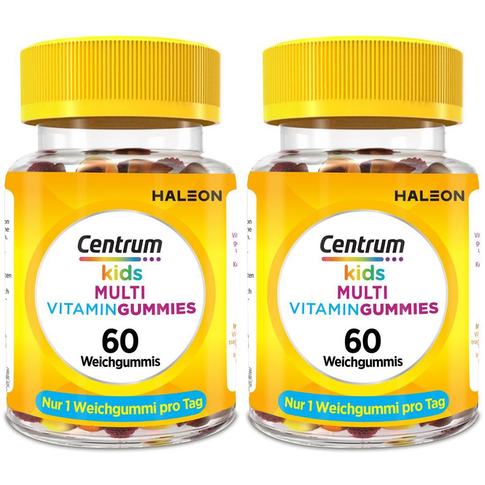 Centrum Gummies Multi Kids - Leckere Multivitamin Gummies mit wichtigen Mikronährstoffen für Kinder