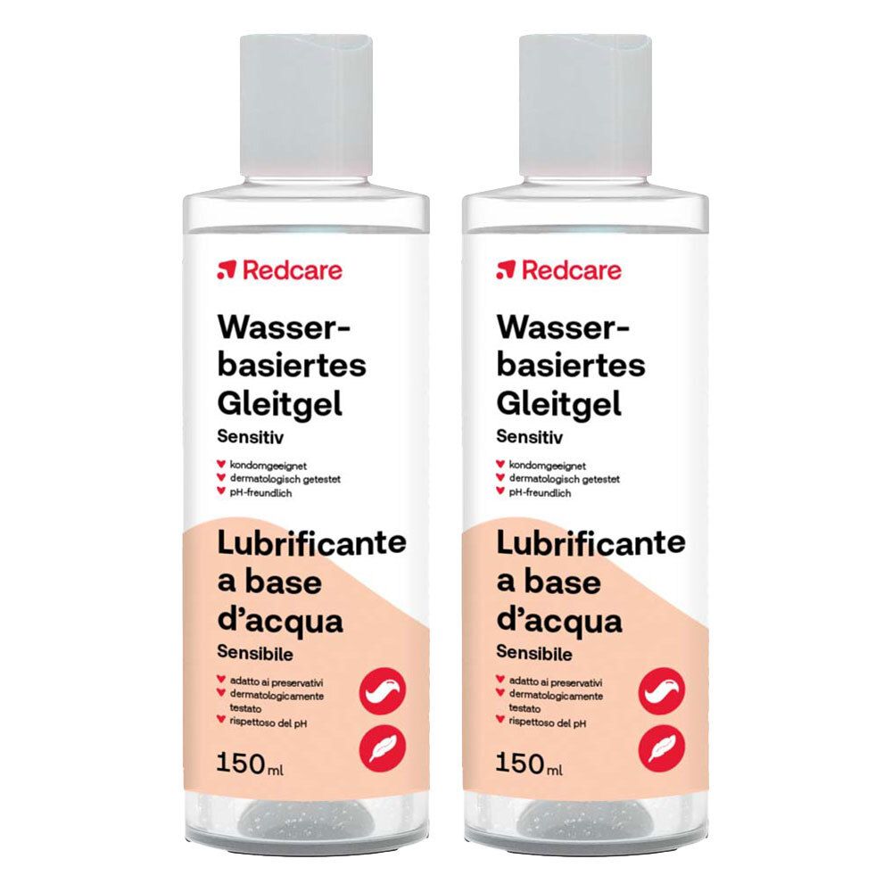 Redcare wasserbasiertes Gleitgel Sensitiv